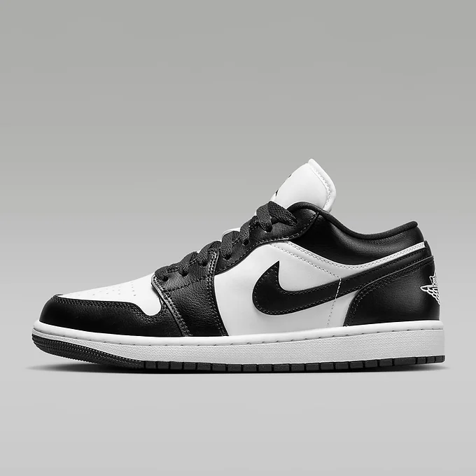 Air Jordan 1 Low Black And White - Image 5